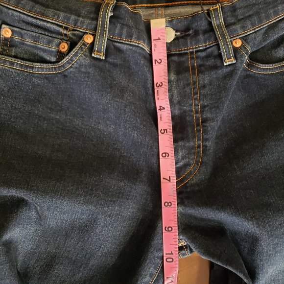 Levi’s 511 Slim Insulated Dark Wash Jeans 30 30 NWT - Picture 9 of 10